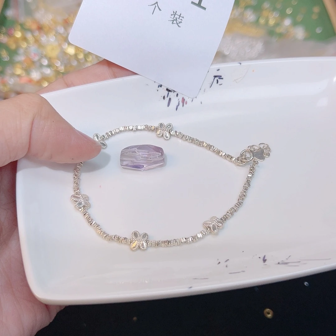 紫晶珠宝半成品银S925镶嵌281