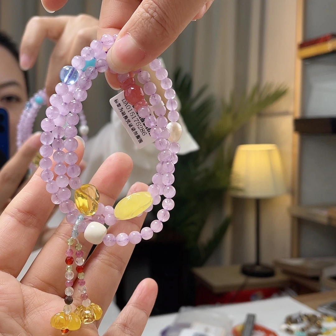 琥珀手链未镶嵌蜜蜡手链