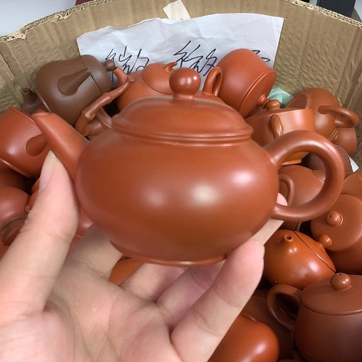 紫砂茶壶原矿朱泥茶具茶壶家用130