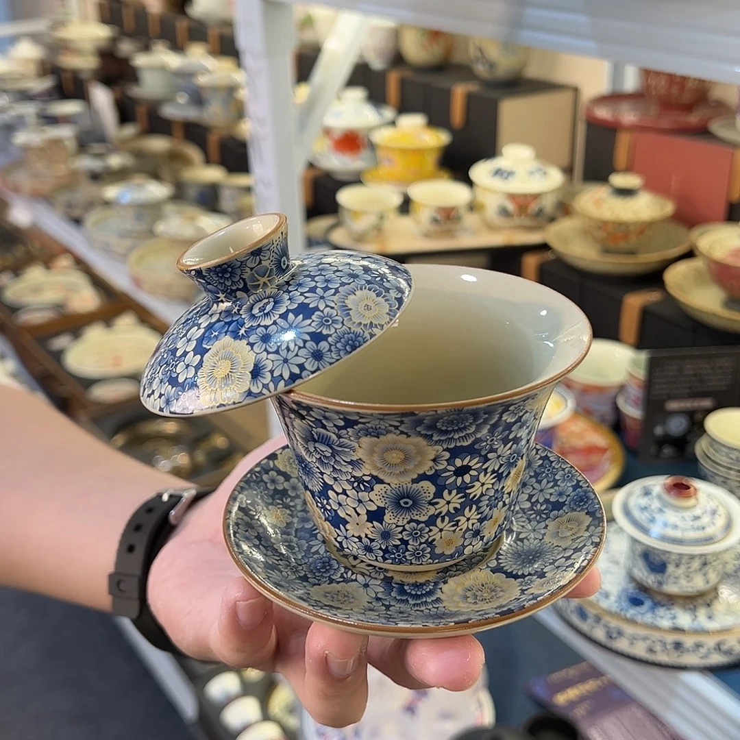 盖碗很漂亮我很喜欢