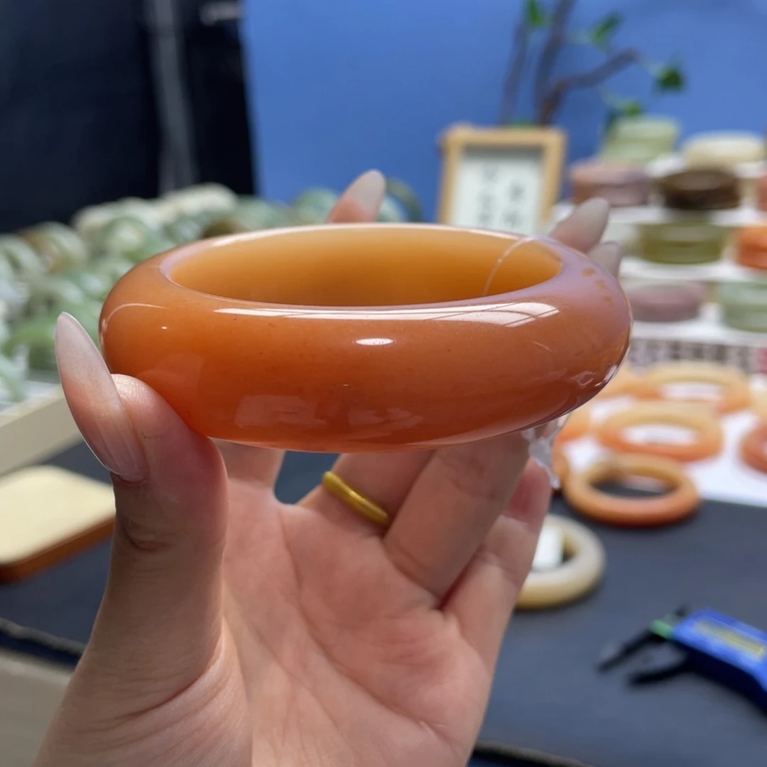 未镶嵌手镯石英岩玉米*～