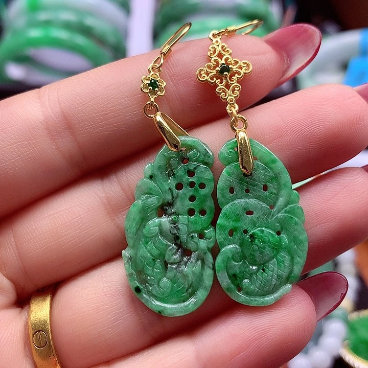 颈饰银S925镶嵌翡翠翡翠