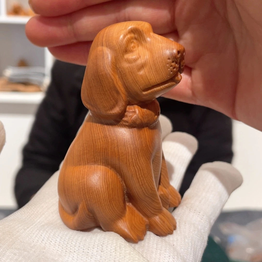 【闪购商品】柏木（崖柏）旺财手把件