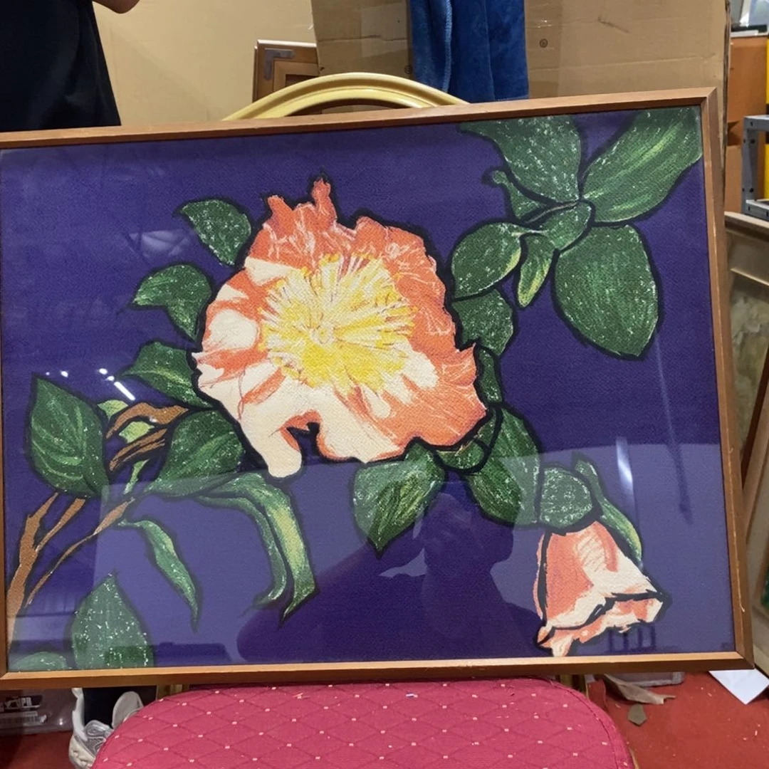 用***0精品剪纸年画不带面板