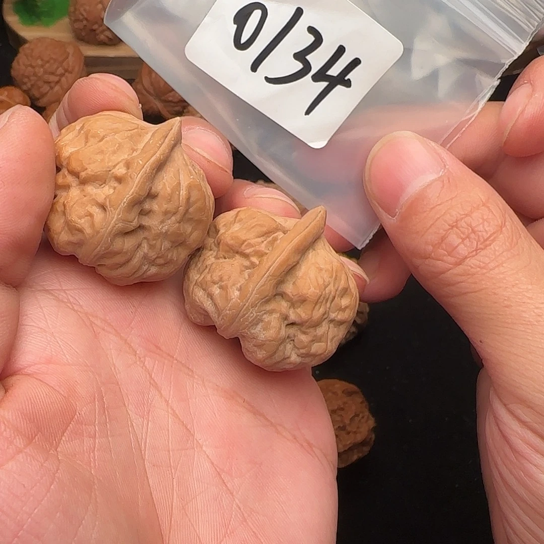 文玩核桃把件0134全品35古蟾