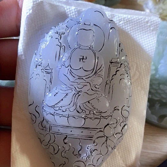 未镶嵌定制翡翠牌子