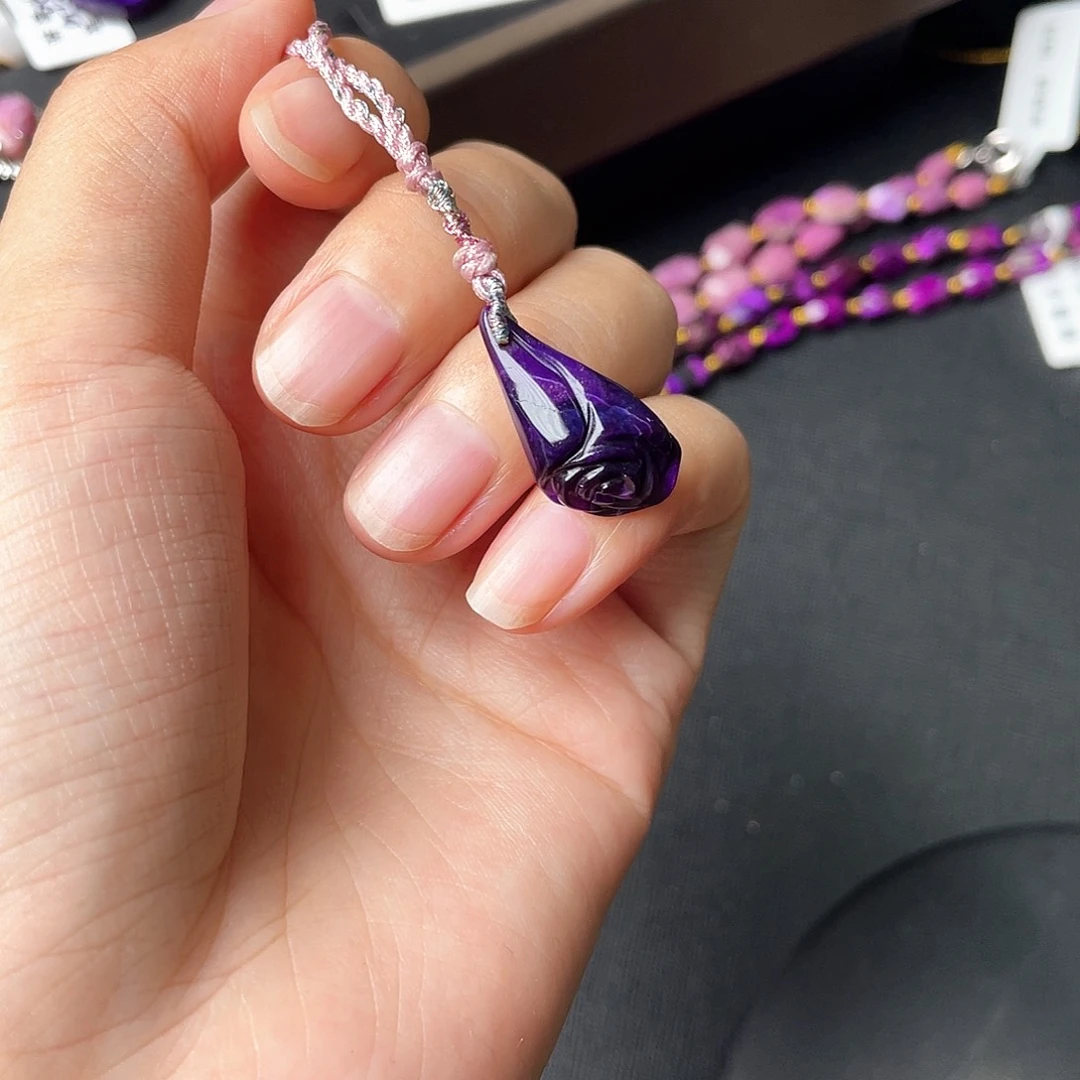 苏纪石（舒俱来）未镶嵌吊坠