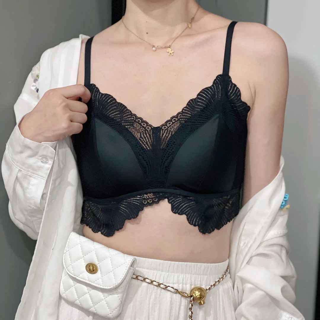 设计师短款后背系扣通勤美背吊带2043