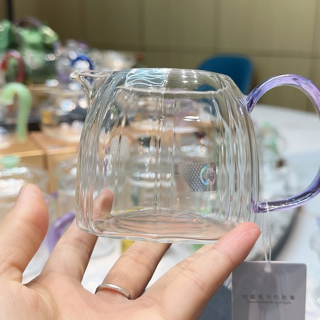 禾器浅紫色倾妍公道杯