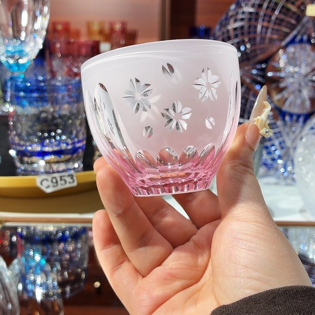 琉璃手工艺品清酒杯