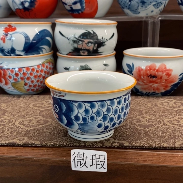 釉下老陶泥手工绘制