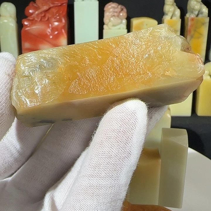 青田石青田墨韵菜花