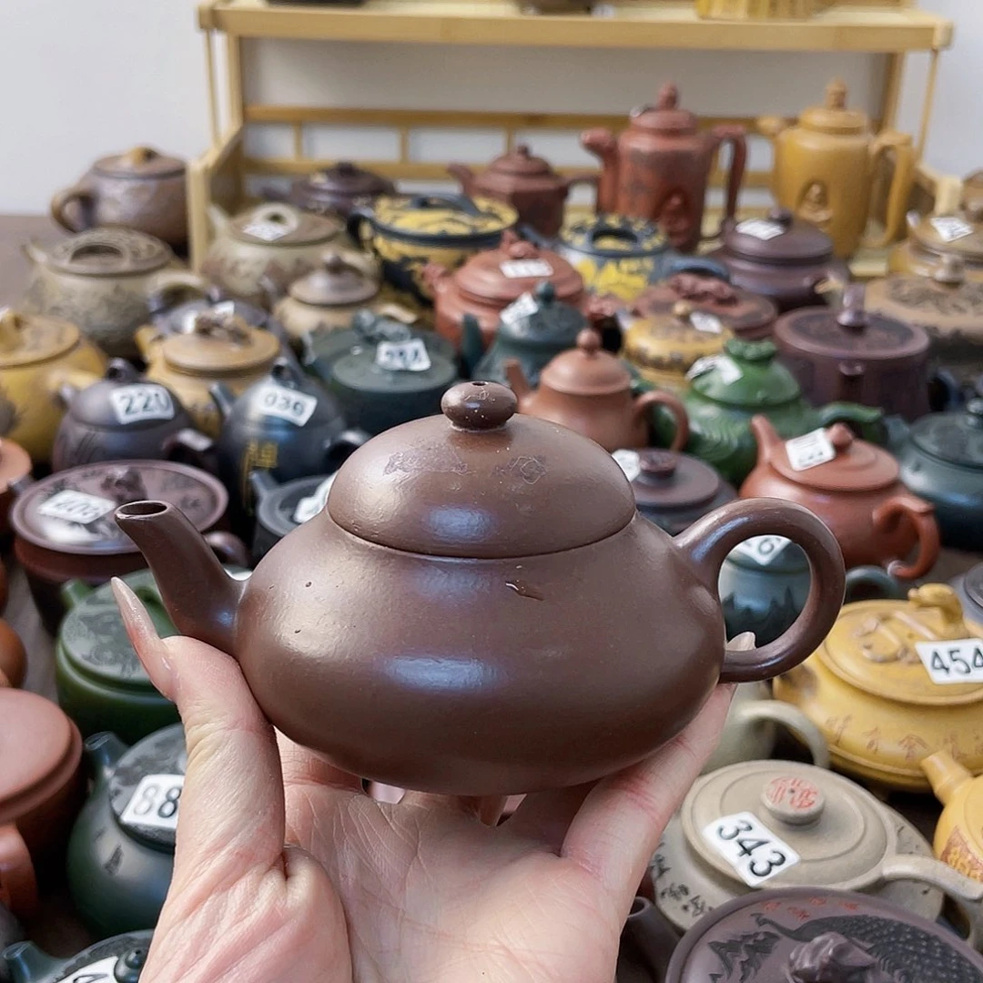茶壶紫砂紫砂微瑕
