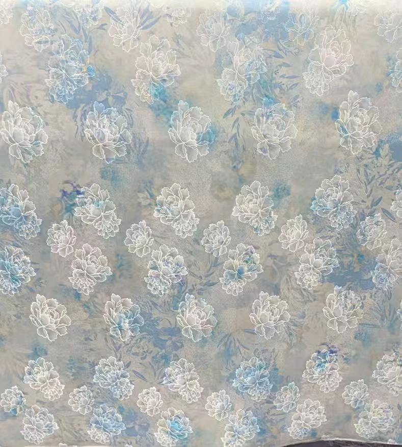 【1.5米-3米】高档时装旗袍连衣裙面料花罗香云纱提花绢纺重磅