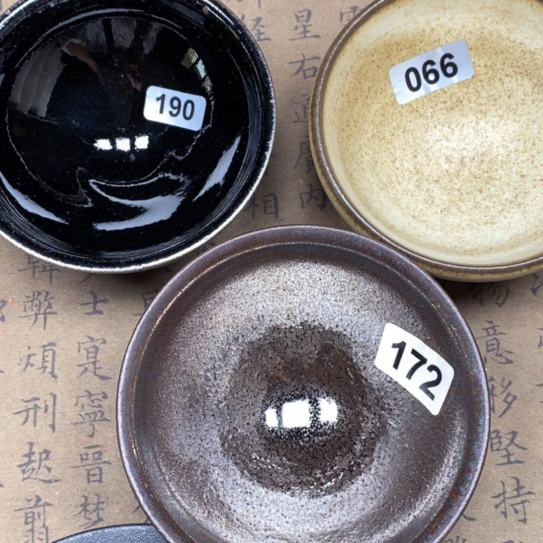 茶盏慢***。龙窑柴烧自然还原190.066.172