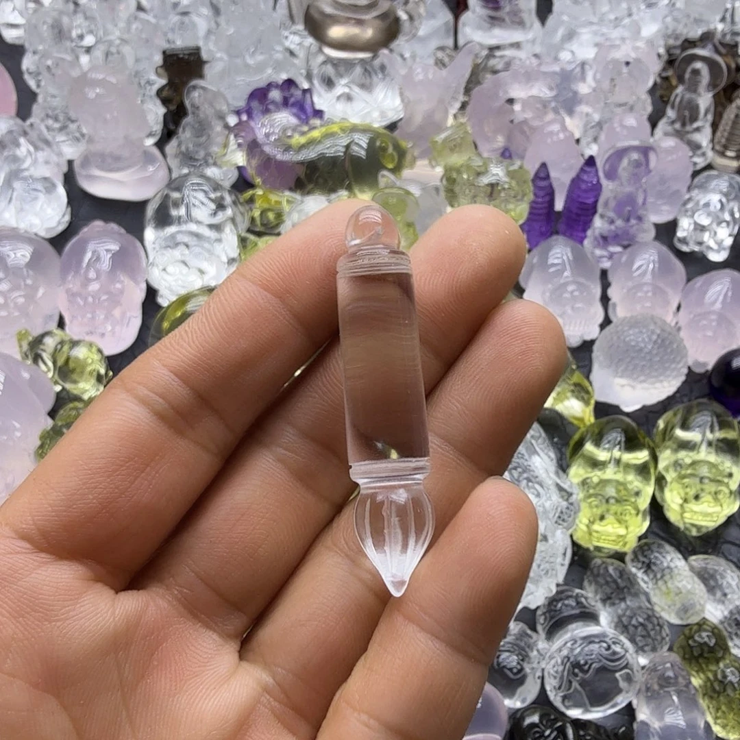 颈饰未镶嵌水晶吊坠