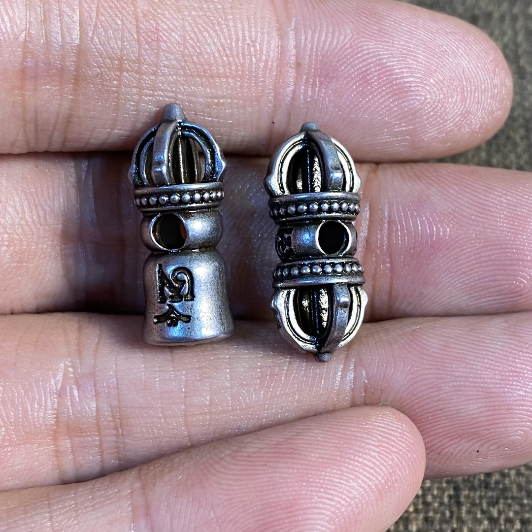 藏传天铁金刚杵金刚铃配饰小元素