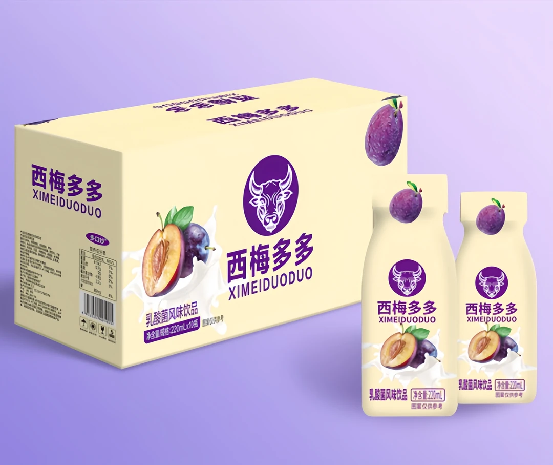 【厂家补贴】0添加蔗糖膳食纤维西梅多多饮品（220ml*10瓶）