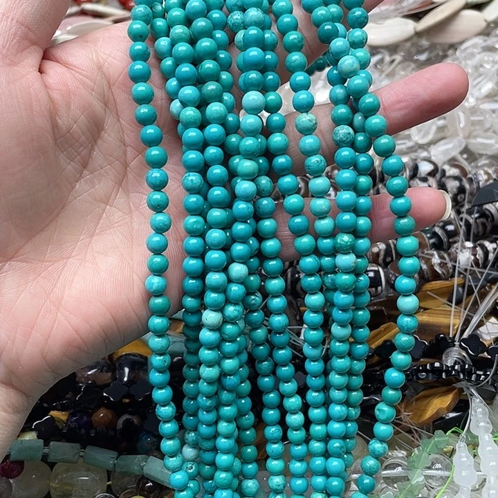 玛瑙/玉髓珠宝半成品合金2条6mm天然松