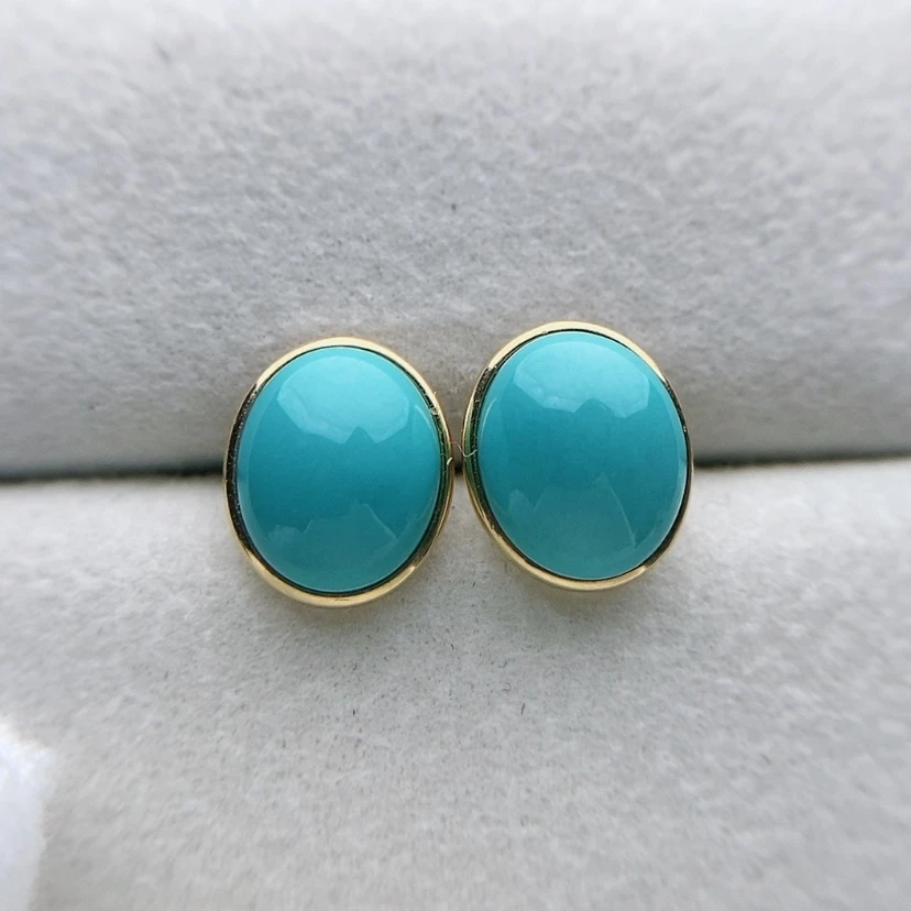 【闪购商品】绿松石配饰18K金镶嵌