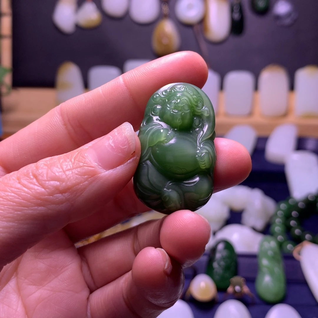 和田玉挂件未镶嵌