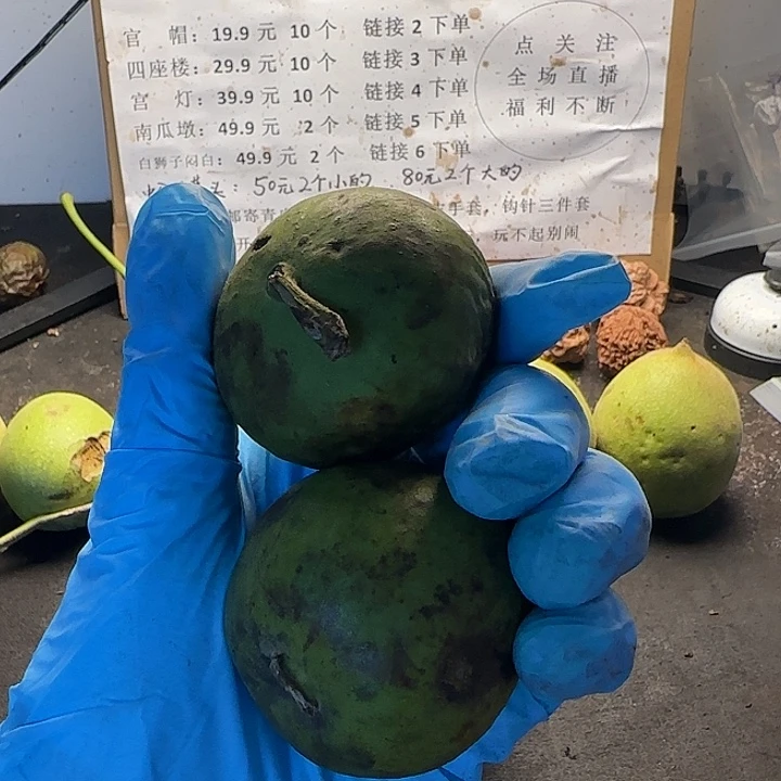 文玩核桃吊坠蛤蟆头大2颗