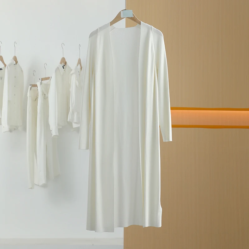 【唐长老自营】货号5285女装春秋新款长款百搭针织衫M