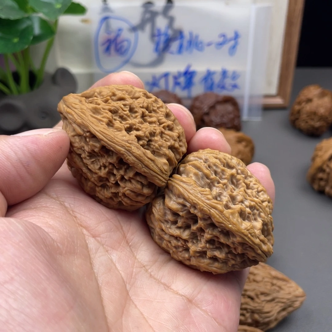 鼎***械文玩核桃吊坠溜肩高炮