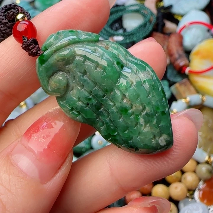 翡翠颈饰未镶嵌天然A货808