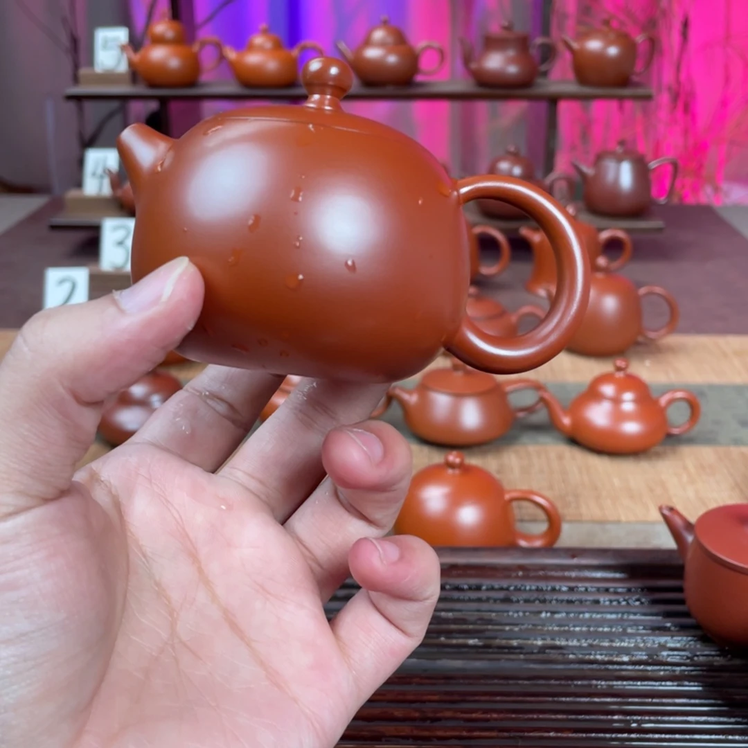 钧***业茶壶紫砂精工超薄西施140cc