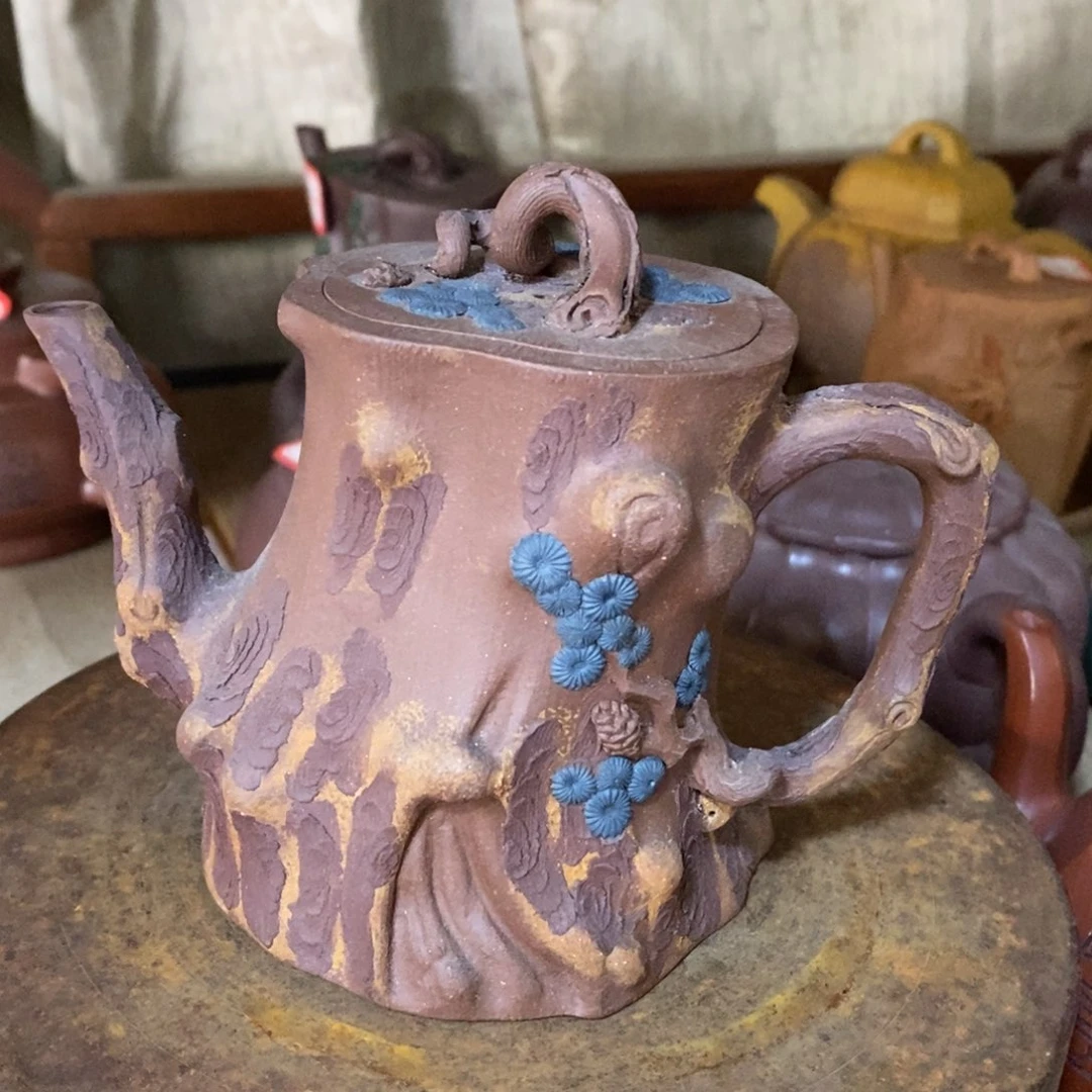 紫砂茶壶原矿手工203