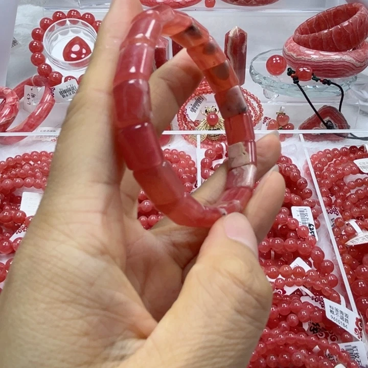 菱锰矿未镶嵌手串手排