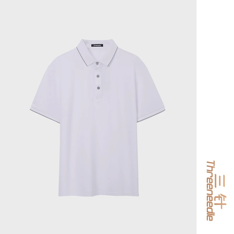 三针服饰男士polo衫经典珠地棉WKW2001