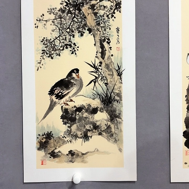 国画亲笔手绘放心去藏