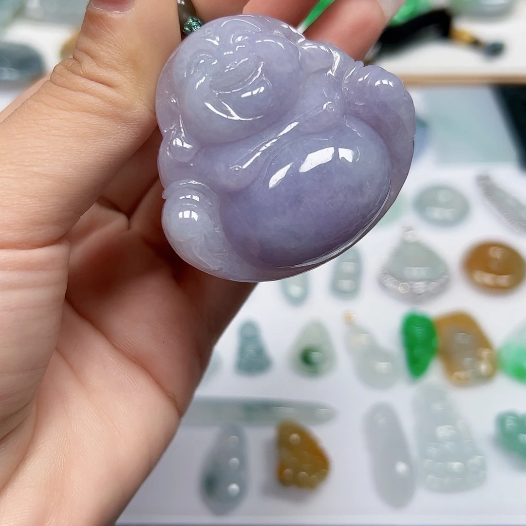 翡翠未镶嵌颈饰天然A货翡翠