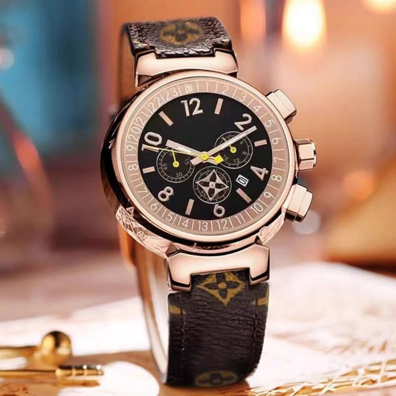 老花气质复古小众潮流经典时尚HH轻奢时装腕表