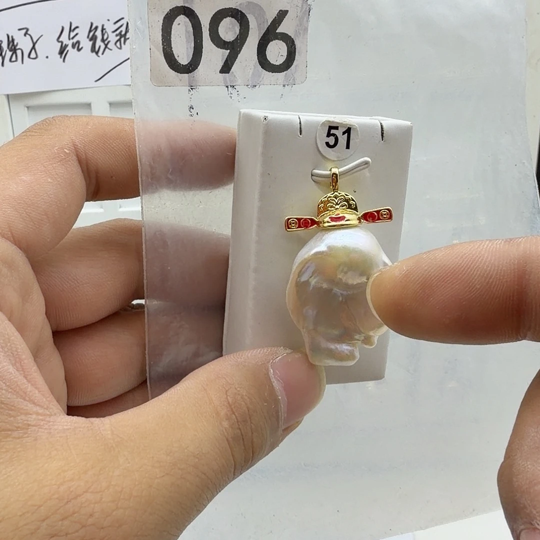 颈饰合金淡水珍珠