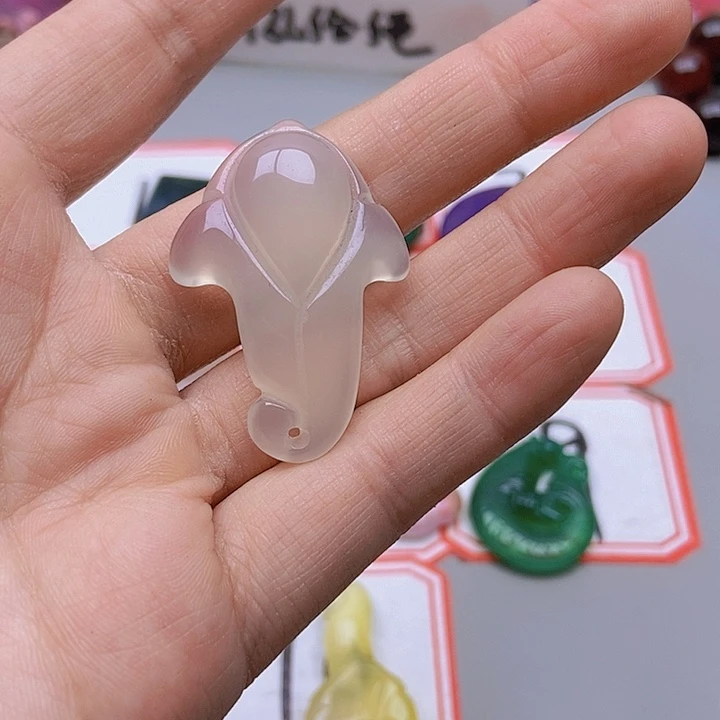 【闪购商品】玛瑙/玉髓珠宝半成品未镶嵌凤**天