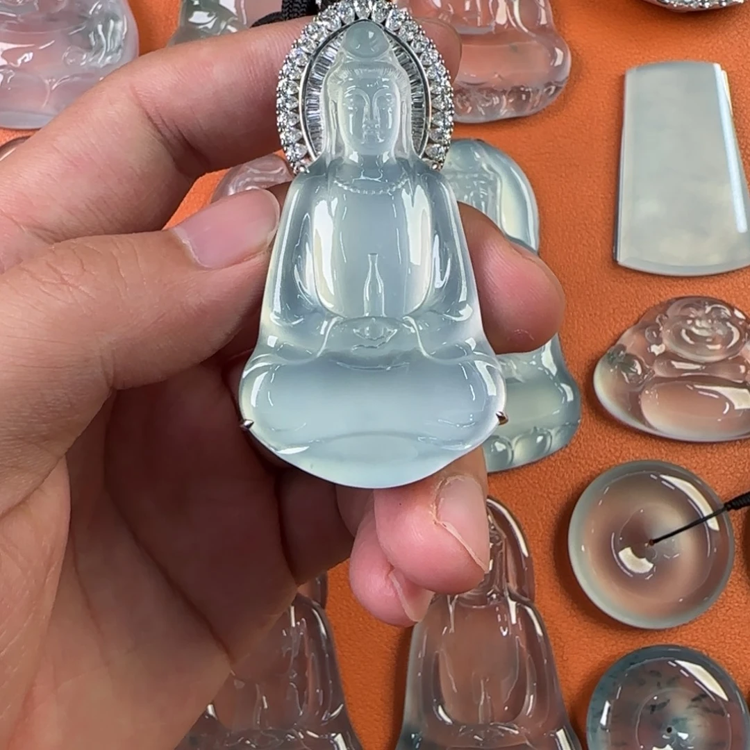 定制翡翠未镶嵌天然