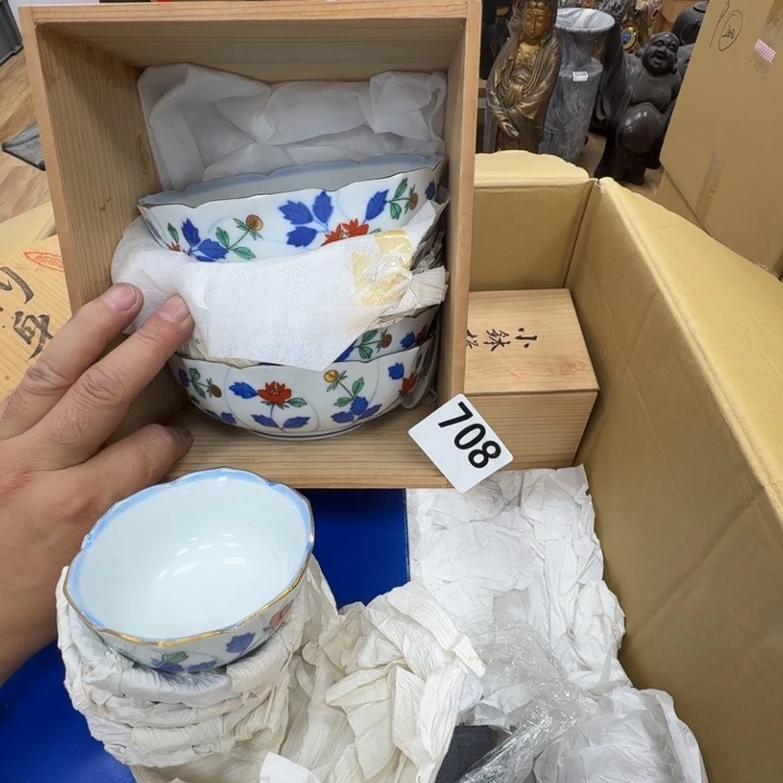 瓷片工艺品摆件瓷器摆件正能量