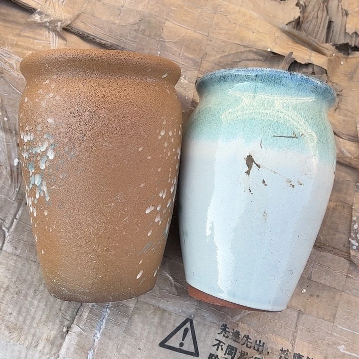 正品紫砂口12高19瑕疵