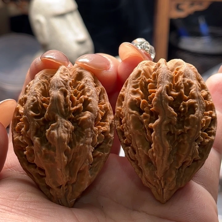文玩核桃把件楸大胖83