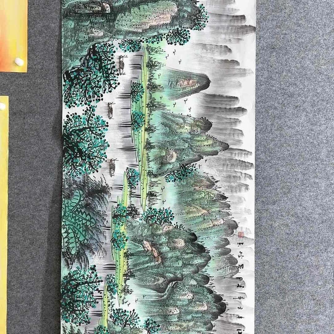 国画国画作品集一个人^_^