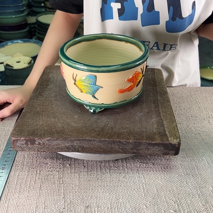 泳坤堂石湾盆陶瓷