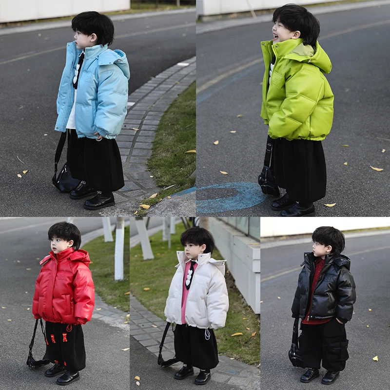 【现货】Jimmy妈童品 彩色童年 冬季儿童加棉加绒加厚免洗棉衣外套