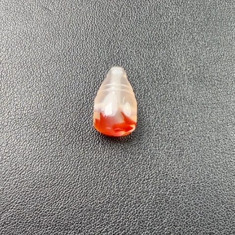 未镶嵌三通南红玛瑙