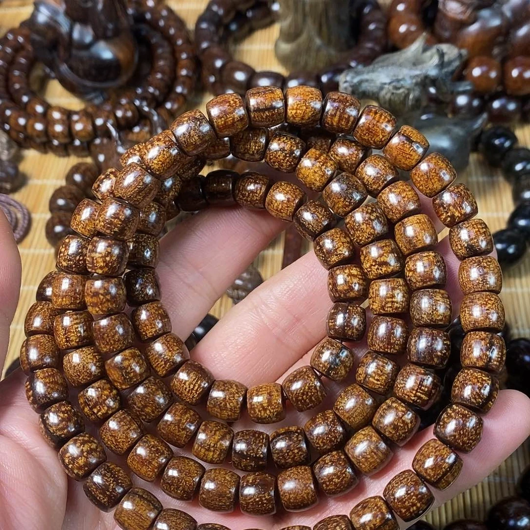 格***增贡木手串/手链直切108