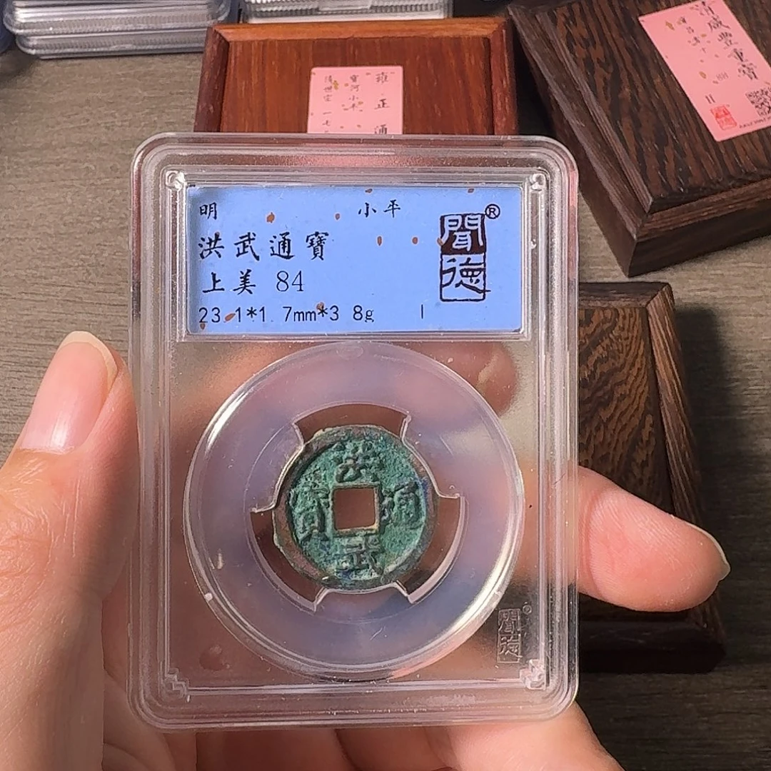 铜A闻博文化洪武通宝