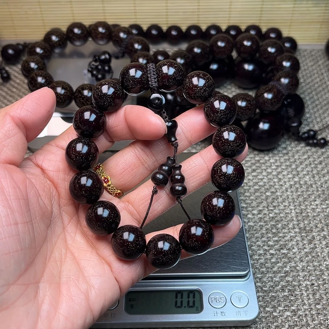 檀香紫檀（小叶紫檀）1.5 15颗 满星