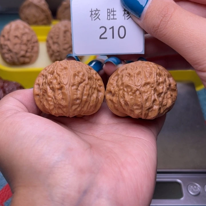 把件文玩核桃南瓜墩40.210